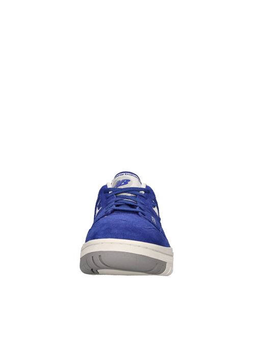 Sneakers in pelle e tessuto NEW BALANCE | BB550VNABLU-BIANCO